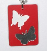 Plastic Butterfly Tag1